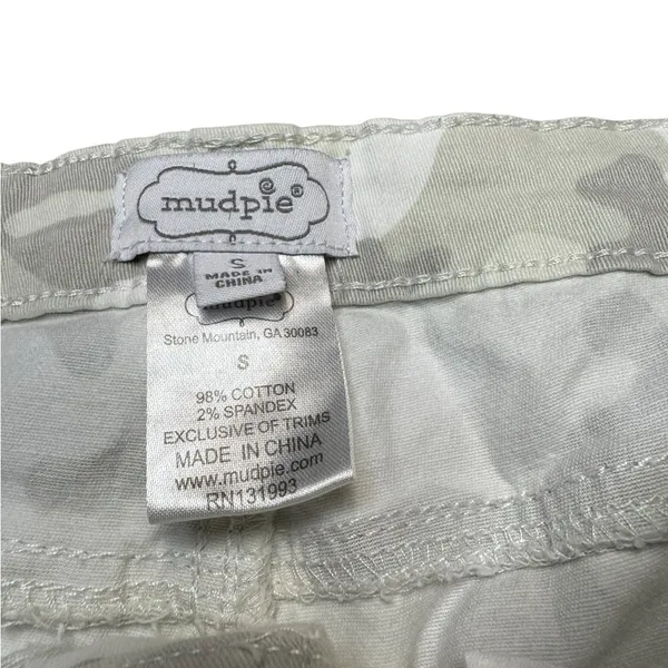 👖✨Mud Pie Rory Skinny Jeans White Gray‎ Camo Print Sz S✨ - Image 3