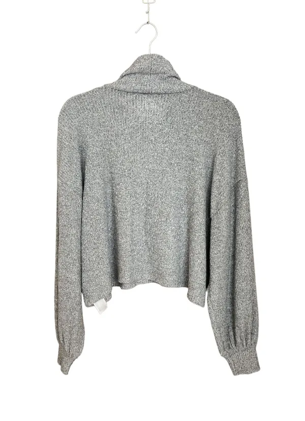 Hollister Gray Sweatshirt Drop Shoulder Long Sleeves Top - Image 2