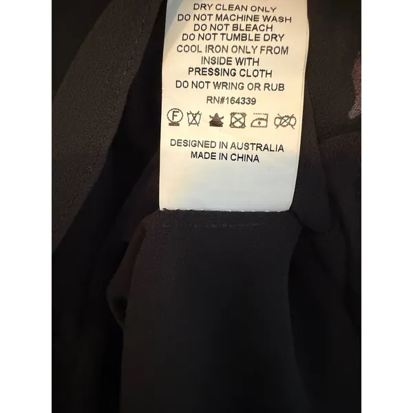 Runaway The Label Black Champagne Strapless Mermaid Maxi Dress Small Formal Gown - Image 7