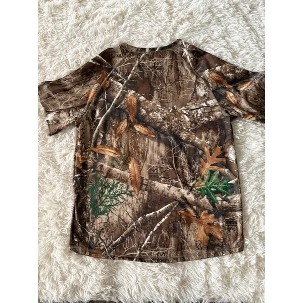 Realtree Edge Camo Short Sleeve T-Shirt Hunting‎ Outdoors Womens Medium - Image 5