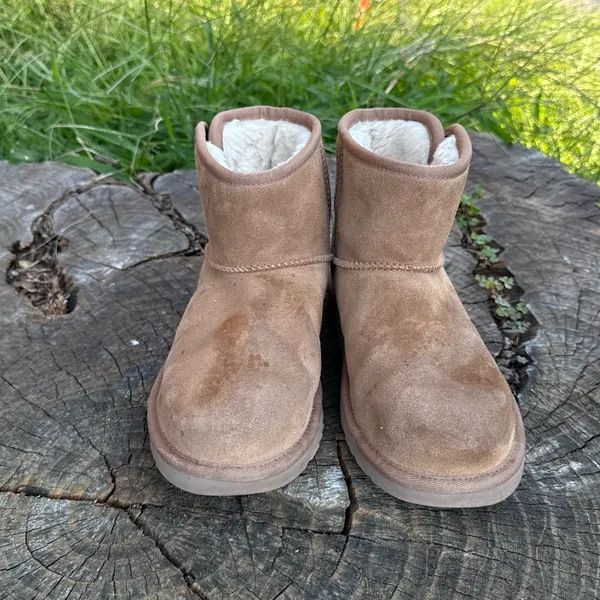 UGG Classic Mini Button Boots women size 5 - Image 2