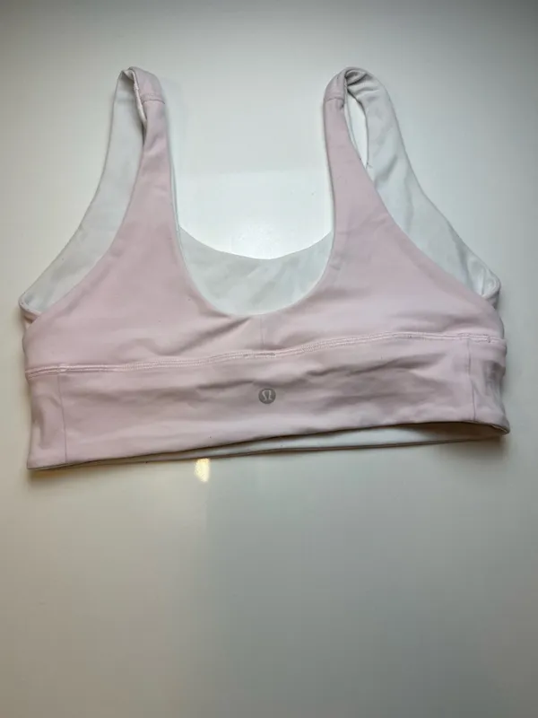 Lululemon Align reversible bra, white/pink Size 10‎ - Image 2