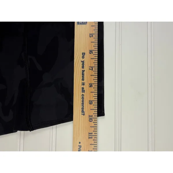 Lululemon Womens Black Camo High Rise Yoga Pants Athletic Stretch - Image 7