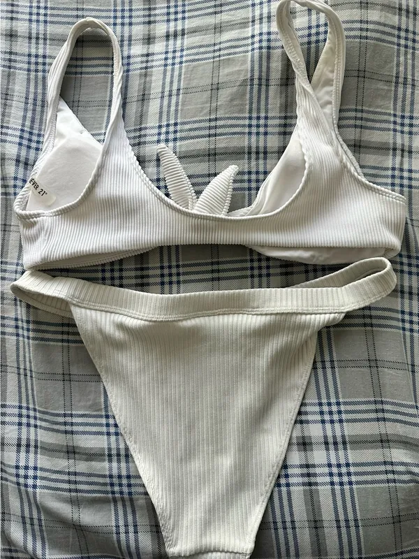 Forever 21 White bikini - Image 3