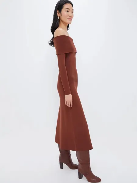 NWOT HYACINTH HOUSE - Mocha Knit Adrianna Dress - $148 - S - Image 2