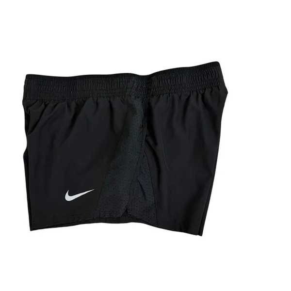 Nike Dri Fit Black Lined Athletic Drawstring Active Shorts Size Small - Image 2