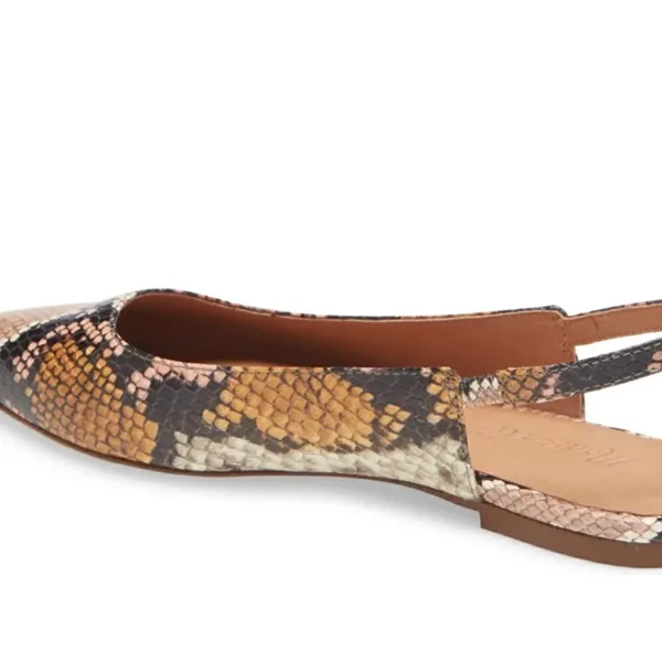 Madewell‎ Margo Leather Animal Print Mule - Image 5