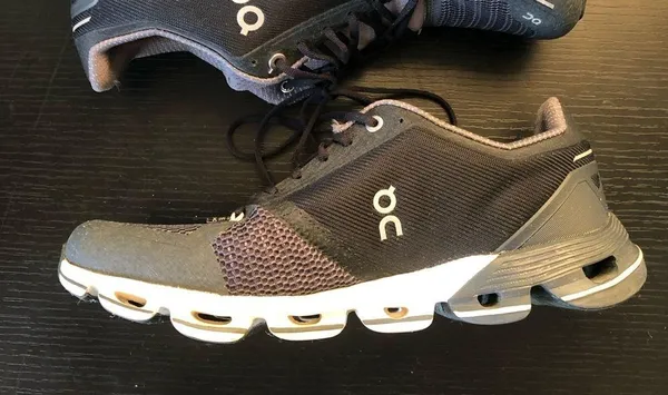 Women’s On Cloud Running Sneakers Athletic Shoes Black Grey White EU 40.5 US 9 - Image 7
