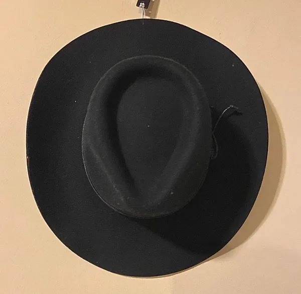 H&M Black Wool Fedora Hat - Image 2