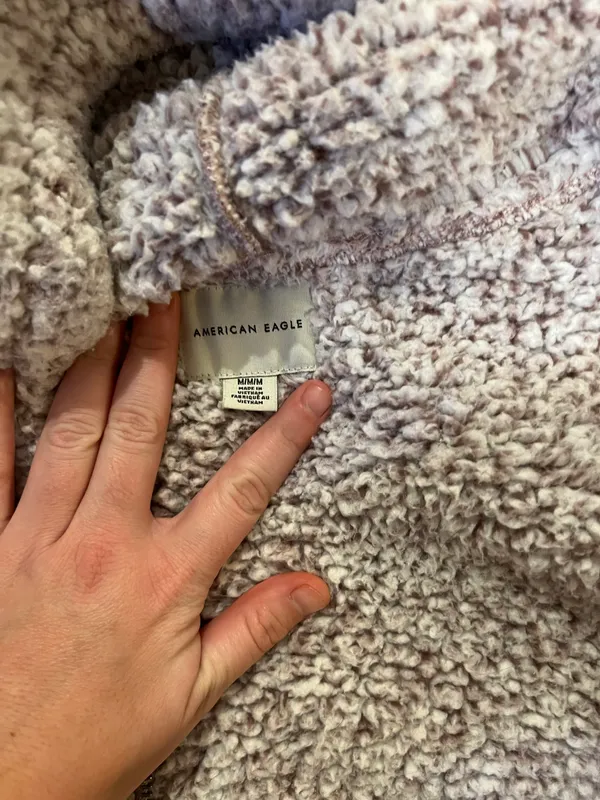 American Eagle Winter Furry Coat - Image 3