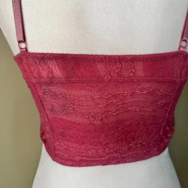 INTIMATELY FREE PEOPLE Lace Bralette Crop Top - Small - Image 4