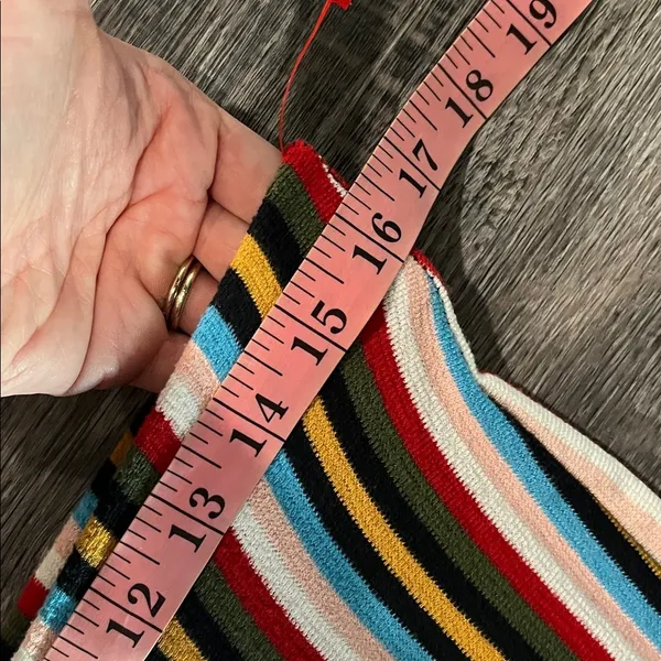 Urban Outfitters Striped Wide Leg Cropped Pants – XS | Retro Statement - Image 10