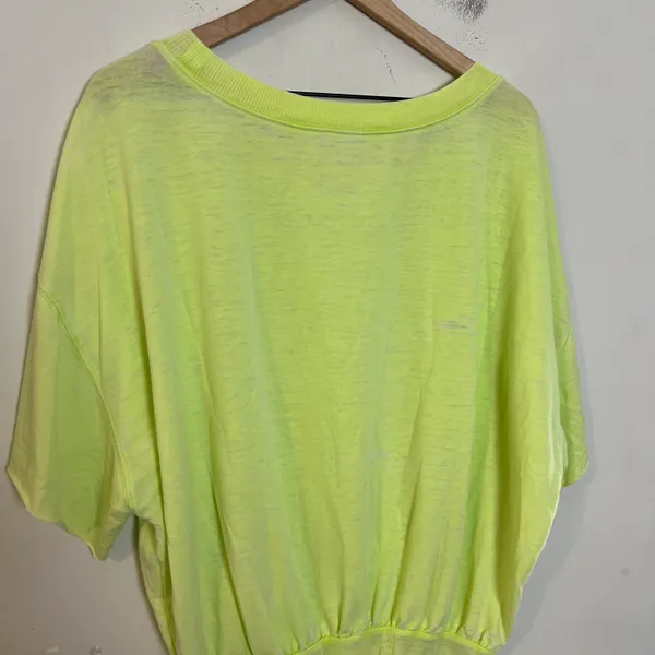 Free People - Cozy Cool Girl Bodysuit Neon Lighting Bug Oversized - Image 8