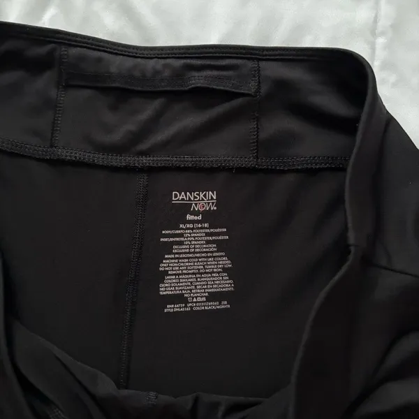 Womens Size XL Leggings Pants‎ Black Gray Drawstring Yoga Activewear Running Gym - Image 5