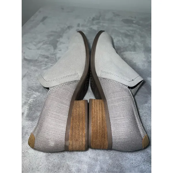 TOMS Women's Shaye Booties Drizzle Gray Suede 9.5 - Image 6