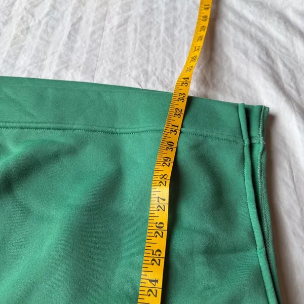 Women's Oversized Hoodie Dress with Split Sides Green Size XL #260215 - Image 5