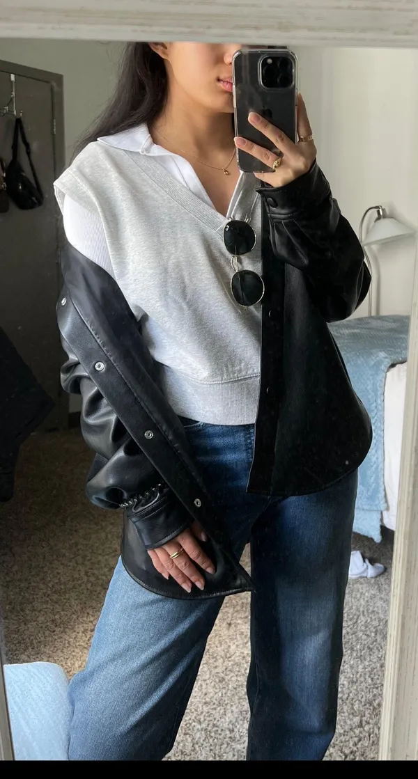 Abercrombie Luxe Terry Vest XS - Image 2