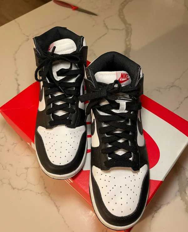 Dunk High Black White Panda - Image 3