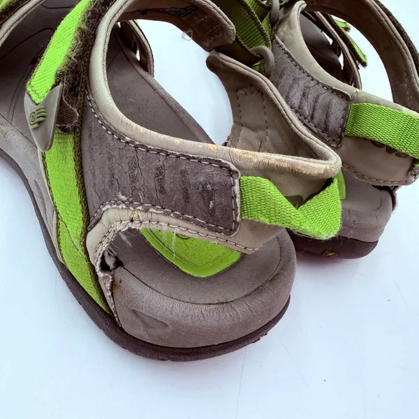 Teva Women's Tirra Lime Green Outdoor Sport Sandals Size 8 - Image 8