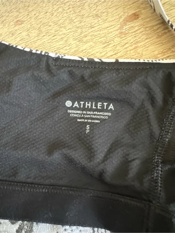 Athleta Paisley Long Line Sports Bra Tank - Image 5
