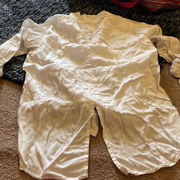 Abercrombie white blouse L‎ - Image 7