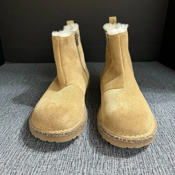 Birkenstock Melrose Genuine Shearling Booties - Image 6