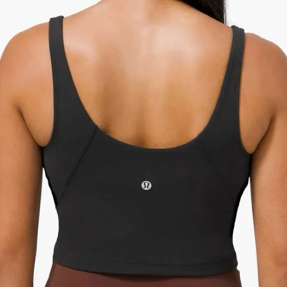 LULULEMON Align Tank Top Light Support A/B Cup in Black Size 8 - Image 6