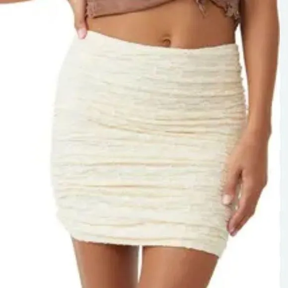 Free People Ona Ruched Convertible Mini Skirt - Image 2