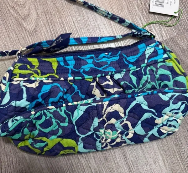Vera Bradley Frannie Katalina Blues Purse Bag Quilted NEW - Image 3