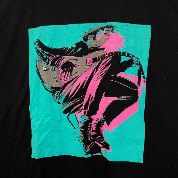 Gorillaz The Now Now Album Cover Art Synth-pop Rock Tee 2X - Image 2