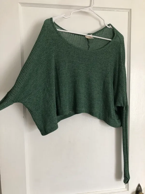 Wet Seal Knitted Crop Top - Image 2