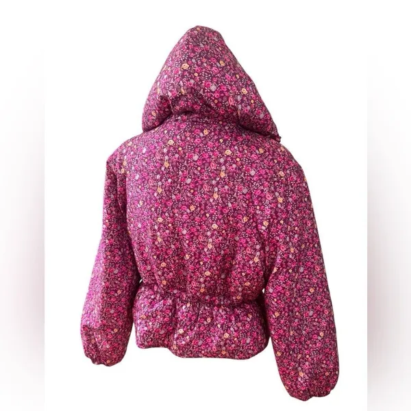 LOVESHACKFANCY MODENA JACKET purple Pink Floral XS - Image 3