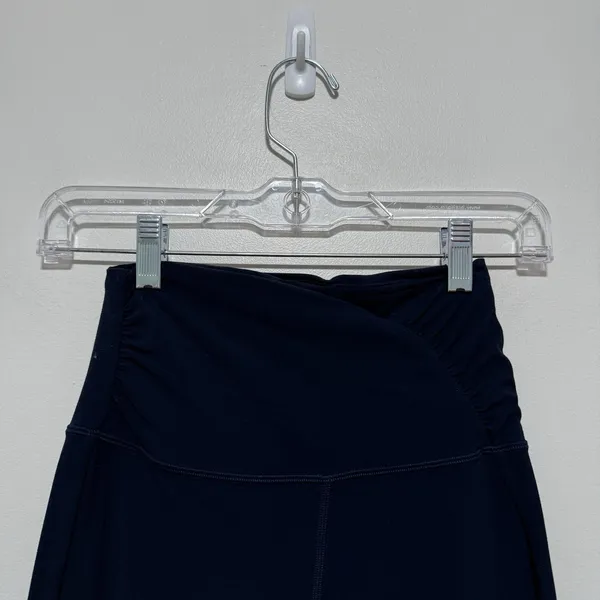 Lululemon Align High-Rise Ruched Waist Nulu Pant 25" True Navy Size‎ 4 - Image 5