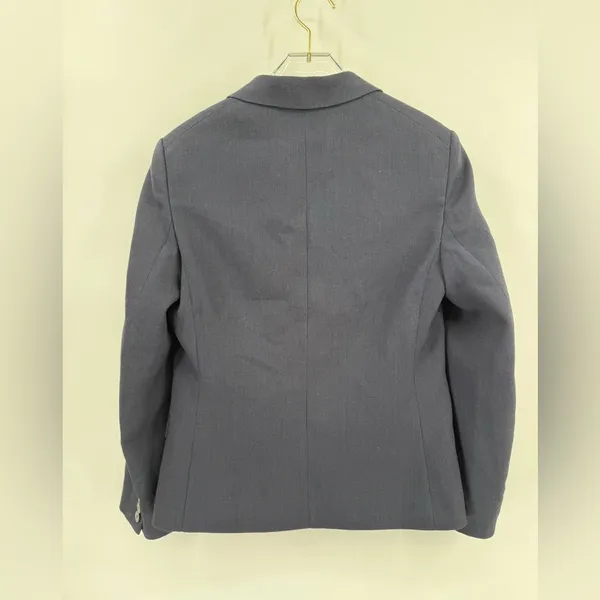 STRENESSE navy blue‎ wool blazer size 4 Blue - Image 2