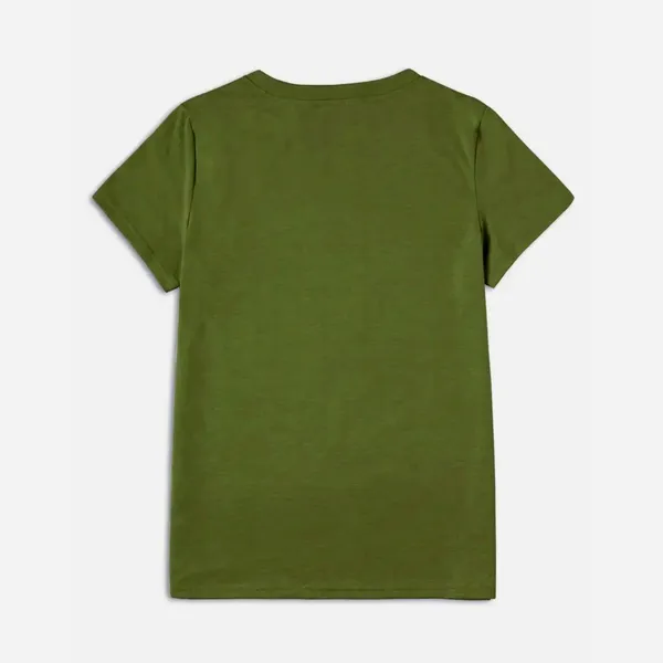 Dinosaur Print T Shirt Short Sleeve Crew Neck Lets Eat Kids Funny 8/10 - Image 5