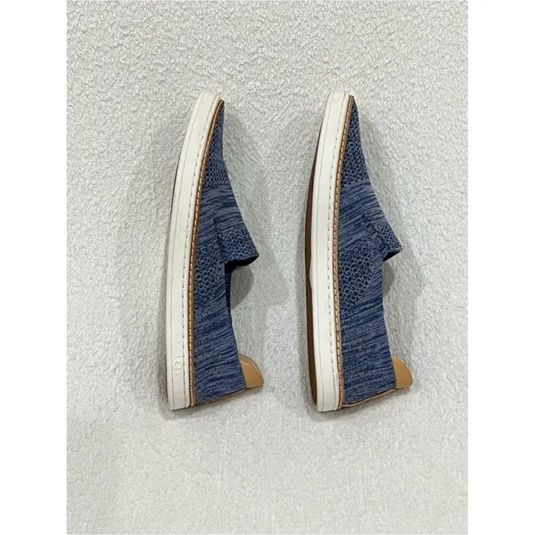 UGG Sammy Navy Heather Knit Slip On Sneakers Size 9 - Image 7