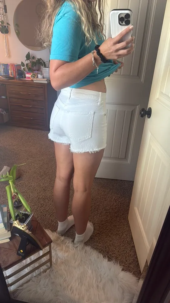 Abercrombie Jean Shorts High-Rise - Image 6