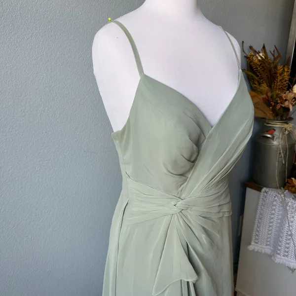 Azazie Akita A-Line Chiffon Dress Size 10 - Image 7