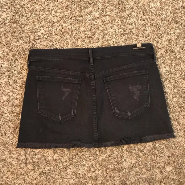 Citizens of Humanity distressed mini skirt - Image 15