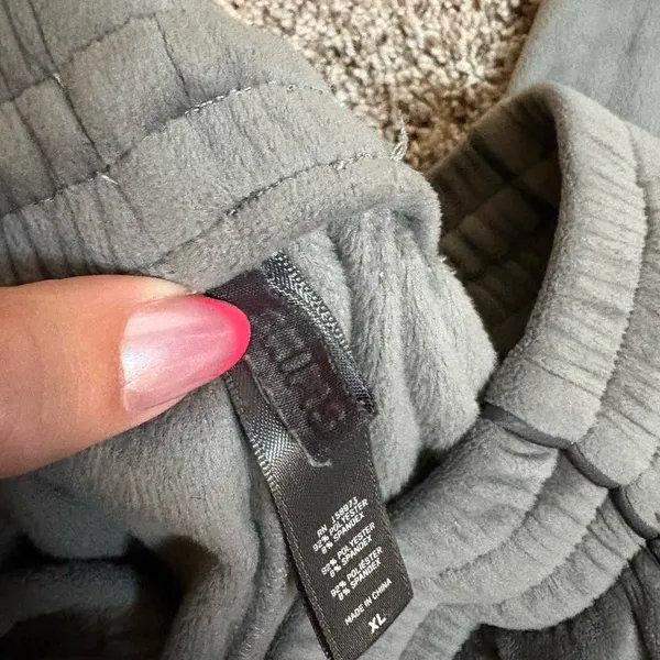 Skims Jogger Pants Gray XL - Image 3