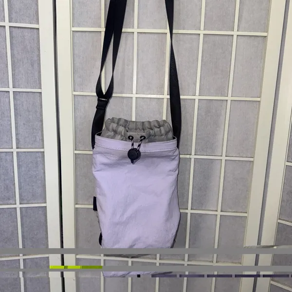Lululemon Light Purple Crossbody Water Bottle Holder Carrier Purse Tote Bag - Image 15