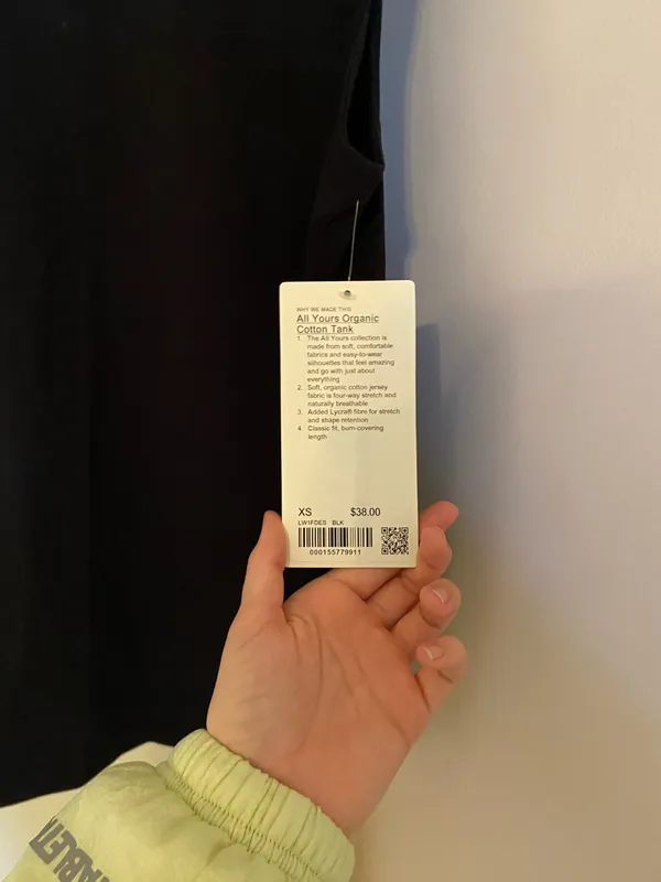 Lululemon Cotton Tank - Image 3