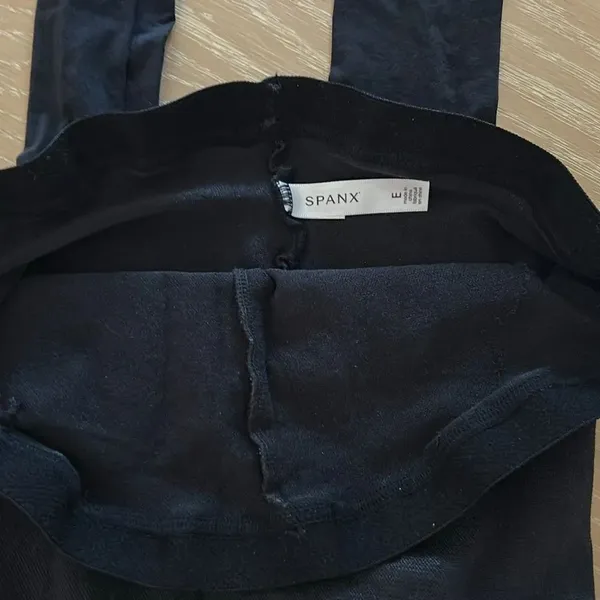 SPANXshape™ High-Waisted Mid-Thigh Sheers, Black, Size E, NWOT Open package - Image 4