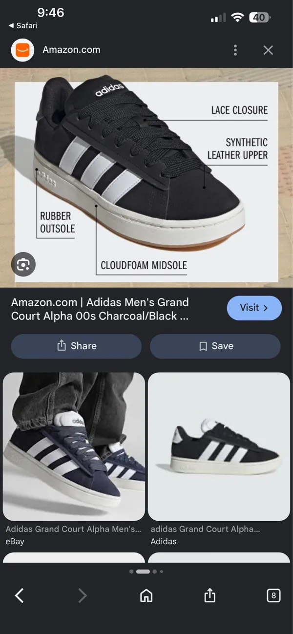 Grand Court Alpha '00s Adidas - Image 2