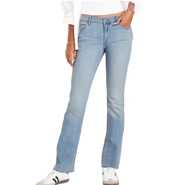 NWT Old Navy Mid Rise Wow Boot-Cut Light Wash Jeans Size 4‎ - Image 8