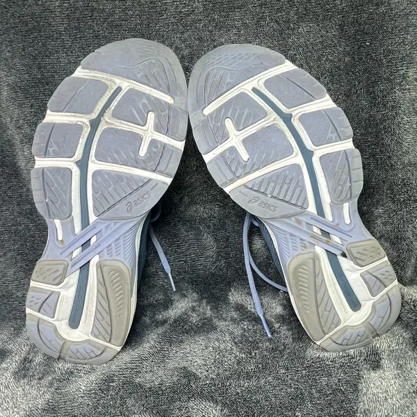 Asics Gel Pursue Purple Grey Women Size 8.5 - Image 7