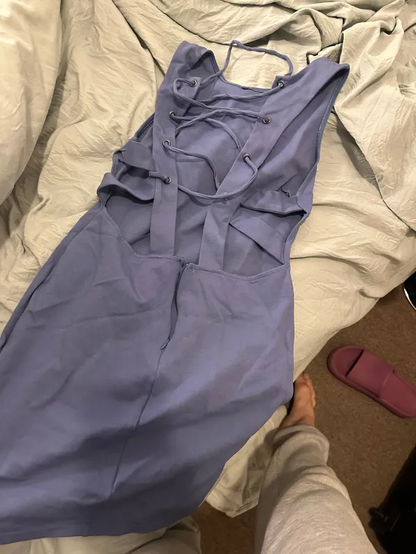 Blue cocktail dress - Image 2