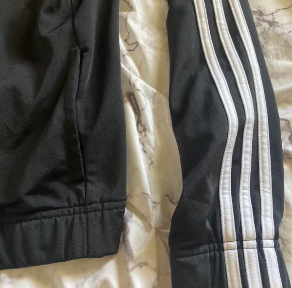 Adidas Classic black track jacket  - Image 5