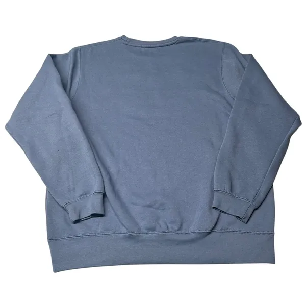 Pacific & Co L Gatlinberg Tennessee Crewneck Sweatshirt Blue Patchwork Logo‎ - Image 3