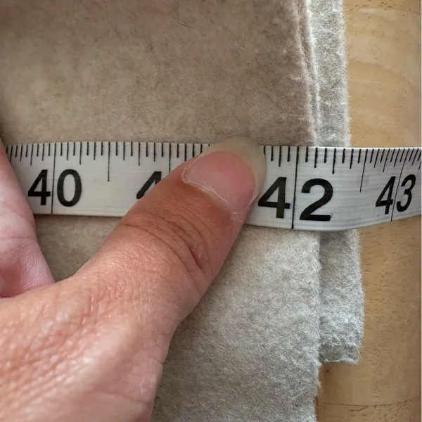 Zara Buttoned soft coat Sand size large shacket trench - Image 12